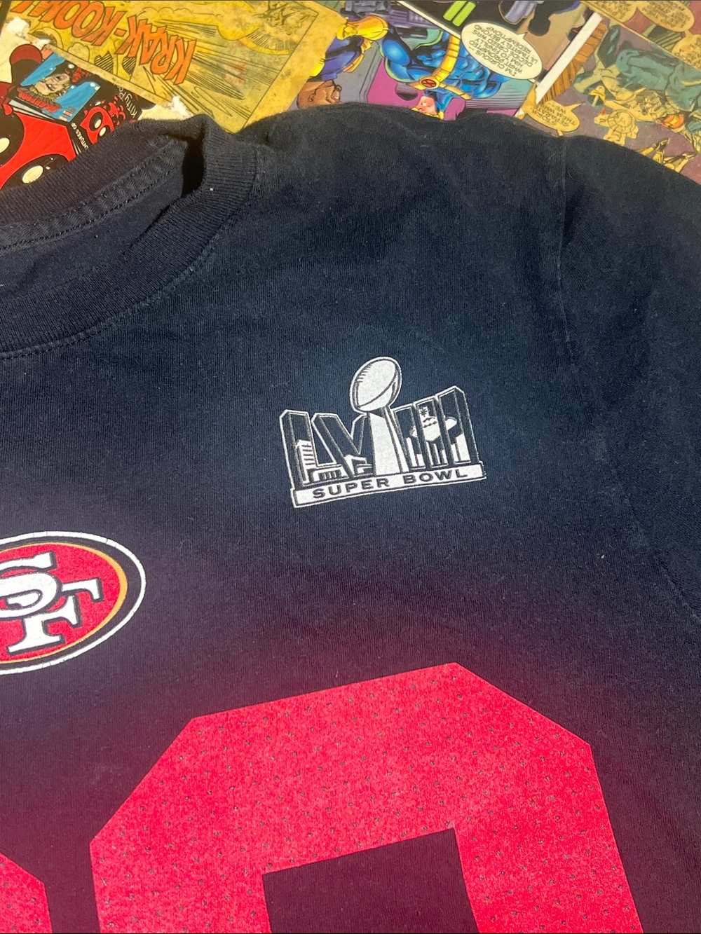 Nike Mccaffrey Super Bowl Tee (S) View 4